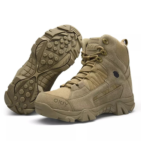 2021New Autumn Winter Military Boots Outdoor Male Hiking Boots Men Special Force Desert Tactical Combat Ankle Boots Men Work Boots