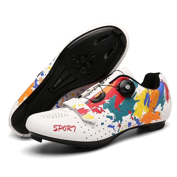 Men Cycling Sneakers MTB Flat Shoes Specialized Women SPD Racing Trek Bike Footwear Male Mountain Freestyle Bicycle Shoes Road