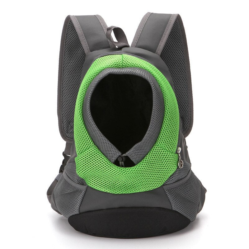 NEW Pet Dog Carrier Pet Backpack Bag Portable Travel Bag Pet Dog Front Bag Mesh Outdoor Hiking Head Out Double Shoulder Sports