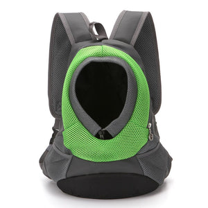 NEW Pet Dog Carrier Pet Backpack Bag Portable Travel Bag Pet Dog Front Bag Mesh Outdoor Hiking Head Out Double Shoulder Sports