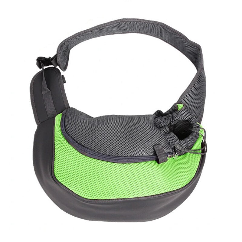 New Breathable Dog Carrier Outdoor Travel Handbag Mesh Shoulder Bag Sling Pet Travel Tote Cat Puppy Carrier